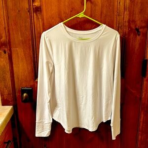 White Long-Sleeved Tee